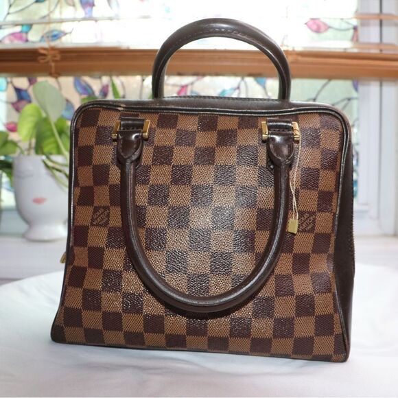 Louis Vuitton Brera Damier Ebene Satchel Bag - Picture 2 of 13